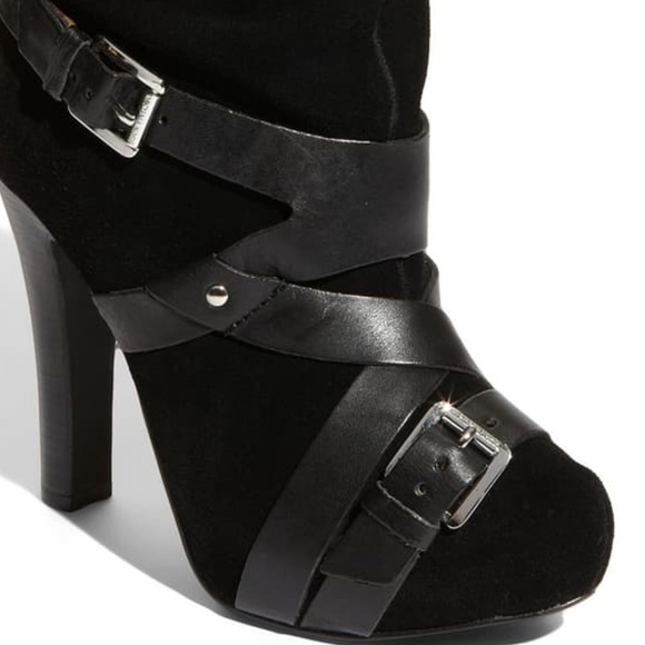 Michael Kors Suede Tatum Bootie - Picture 7 of 8